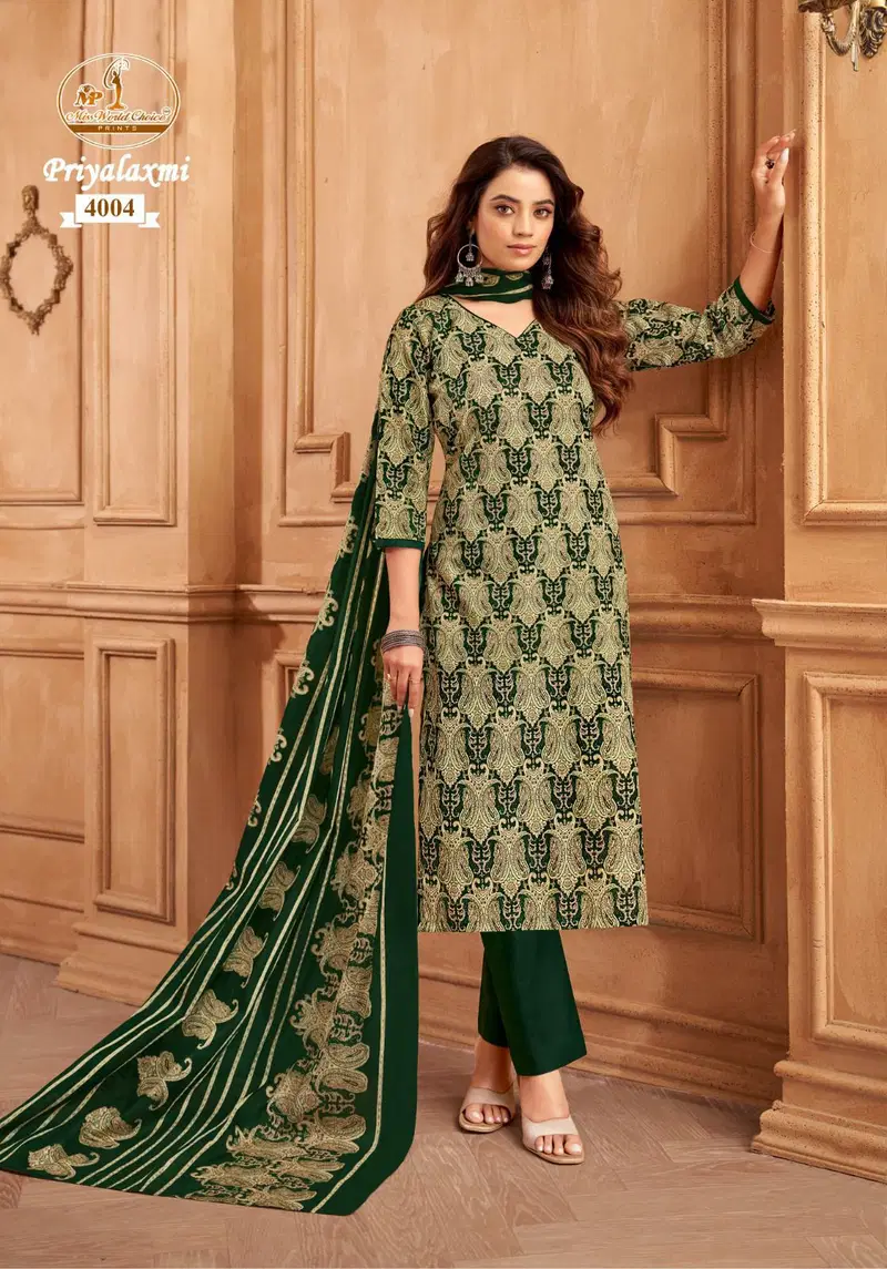 Priyalaxmi Vol 4 By Miss World Cotton Surat Kurti With Bottom Dupatta Wholesale Market